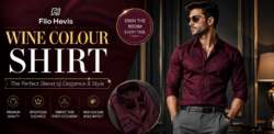 Wine Colour Shirt: The Perfect Blend of Elegance & Style