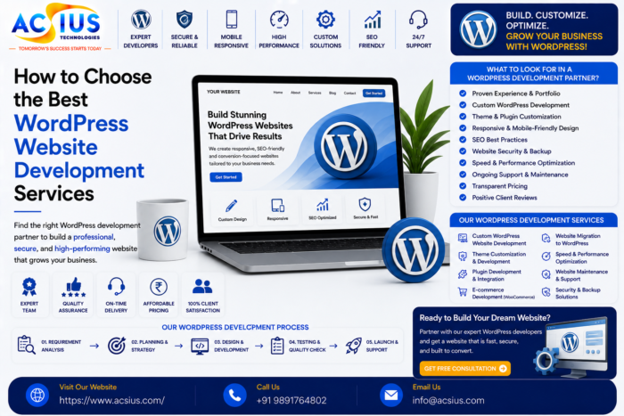 Best WordPress Website Design Services India