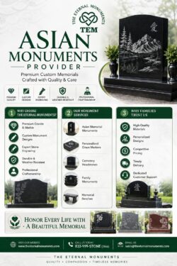 Asian Monuments Provider for Meaningful Memorial Designs | The Eternal Monuments