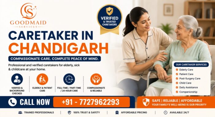 Hire a Caretaker in Chandigarh for Personalized Home Support