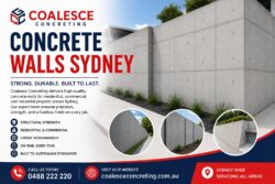 Concrete Walls Sydney | Professional Concrete Wall Services by Coalesce Concreting