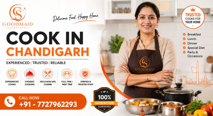Cook In Chandigarh – Reliable Home Cooks Near You