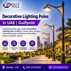 Decorative Lighting Poles in UAE | Gulfpole