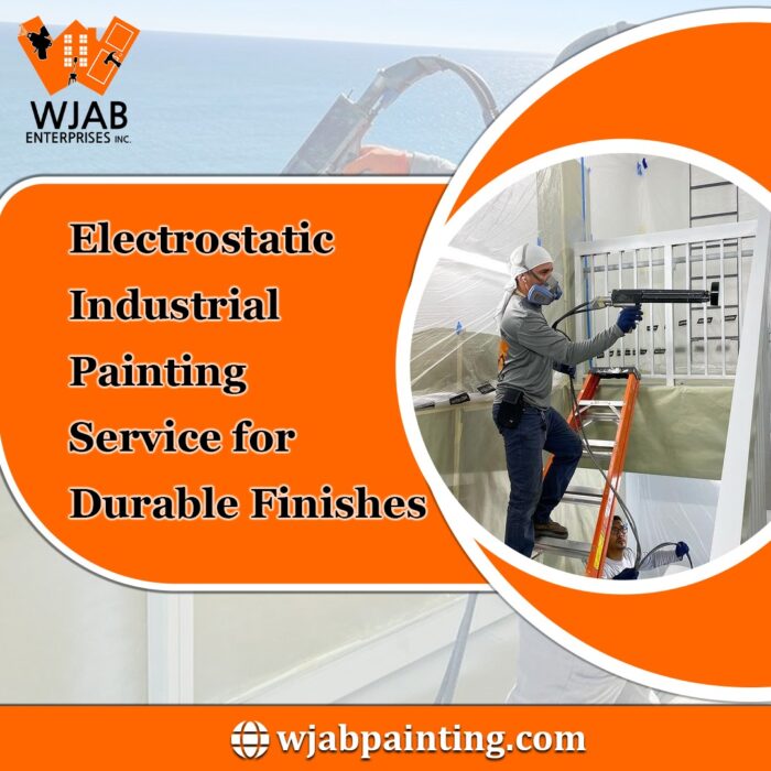 Electrostatic Industrial Painting Service for Durable Finishes