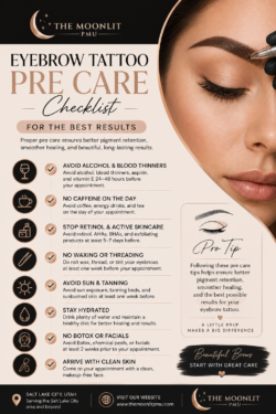 Eyebrow Tattoo Pre Care Tips for Flawless Healing