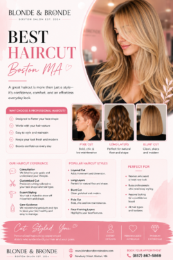 Best Haircut in Boston MA | Trendy Women’s Haircuts & Salon Styles