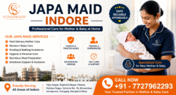 Experienced Japa Maid Indore for Newborn and Mother Care