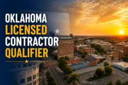 Keep Oklahoma Work Moving With a License contractor qualifier Today