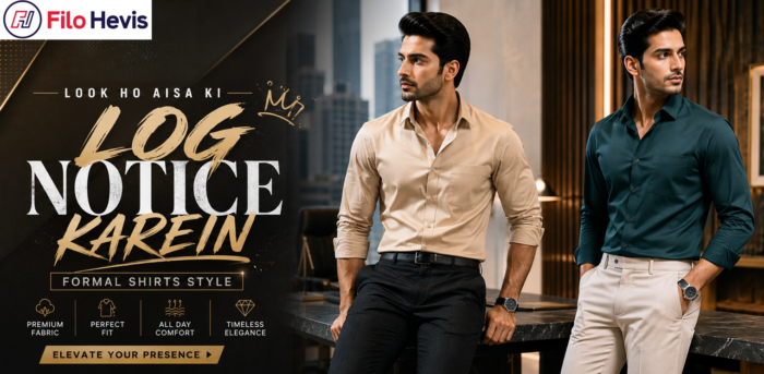 Look Ho Aisa Ki Log Notice Karein – Formal Shirts Style