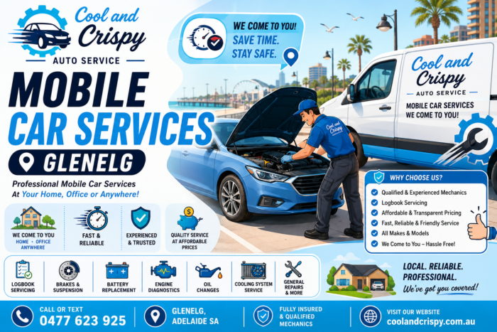 Mobile Car Services Glenelg