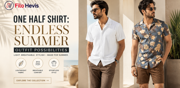 One Half Shirt: Endless Summer Outfit Possibilities