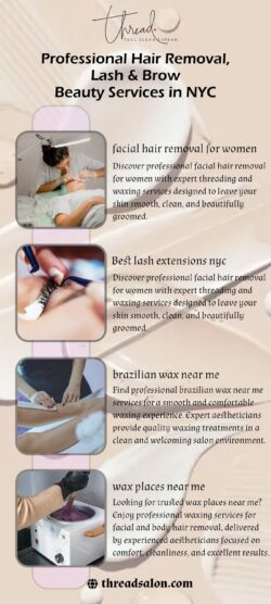 Professional Hair Removal, Lash & Brow Beauty Services in NYC