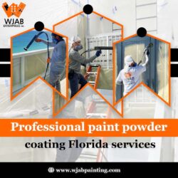 Professional paint powder coating Florida services