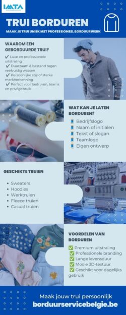 Trui Borduren Maak je trui uniek met professioneel borduurwerk