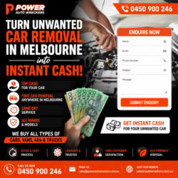 Turn Unwanted Car Removal in Melbourne into Instant Cash