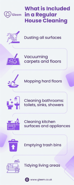 What Is Included in a Regular House Cleaning
