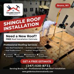 Reliable Shingle Roof Installation Services in Bronx NY