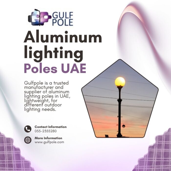 Aluminum Lighting Poles in UAE | Gulfpole