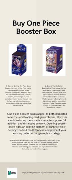 Buy One Piece Booster Box