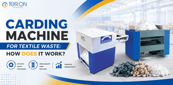 Carding Machine for Textile Waste: How Does It Work?