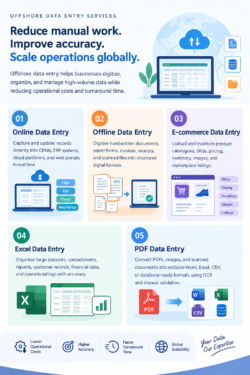 5 Types of Offshore Data Entry Services Businesses Can Outsource