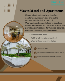 Best Pet Friendly Places to Stay Warrnambool | Waves Motel and Apartments