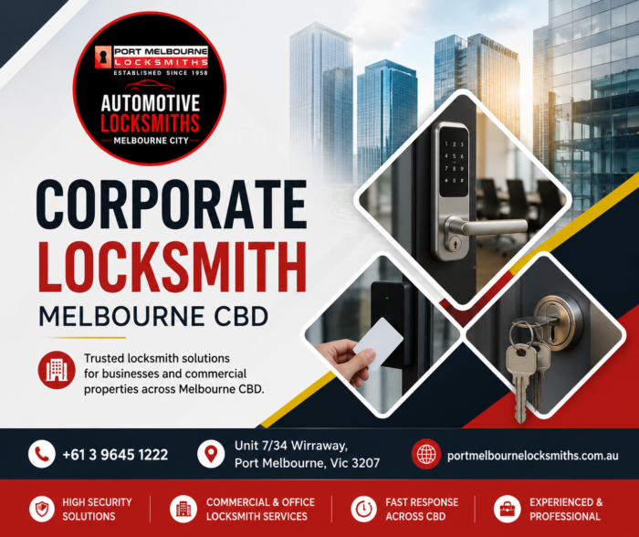 Corporate Locksmith Melbourne CBD