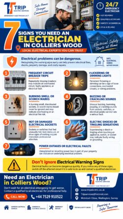 Electrical Emergencies in Colliers Wood 7 Signs You Need an Electrician