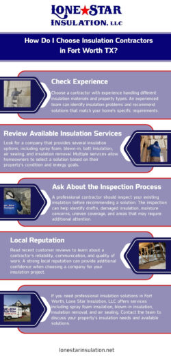 How Do I Choose Insulation Contractors in Fort Worth TX?