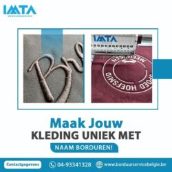 Maak jouw kleding uniek met naam borduren!