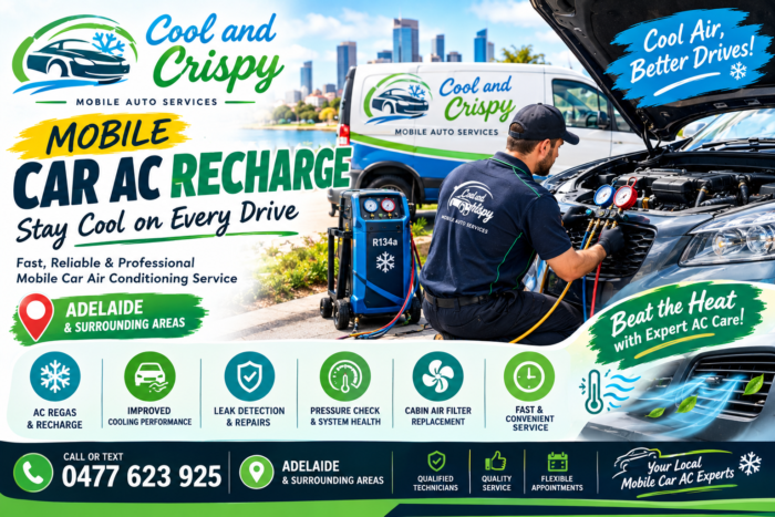 Mobile car ac recharge