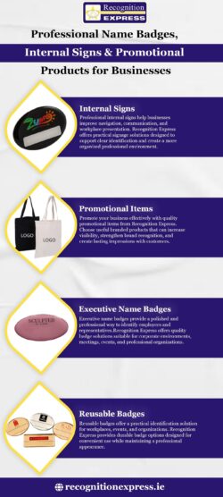 Professional Name Badges, Internal Signs & Promotional Products for Businesses