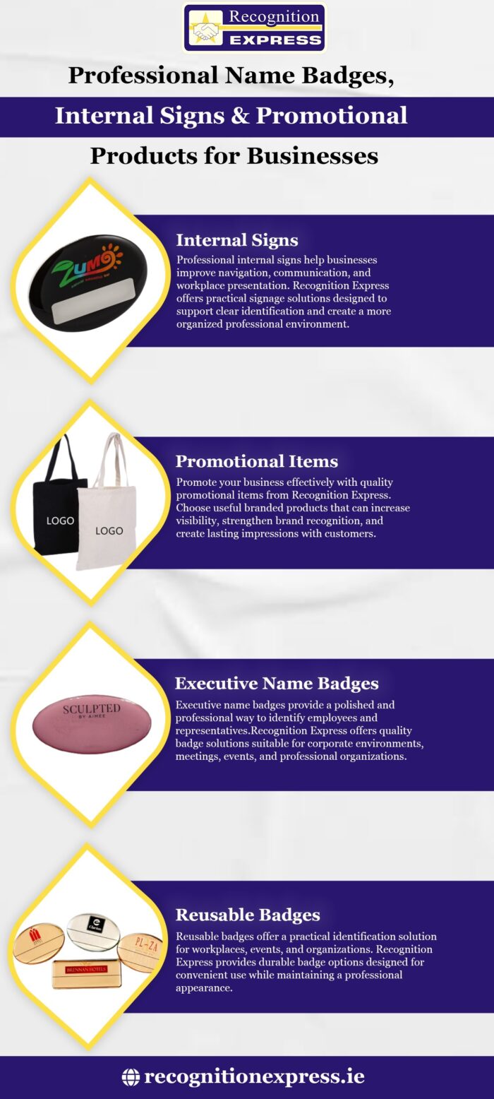 Professional Name Badges, Internal Signs & Promotional Products for Businesses