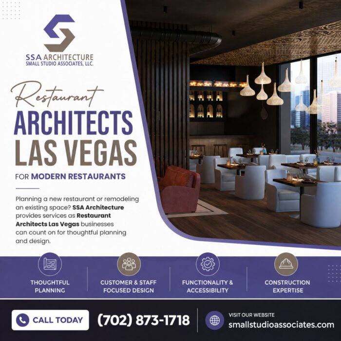 Restaurant Architects Las Vegas for Modern Restaurants