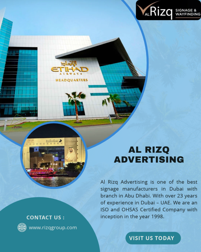 Signage Companies Dubai | Trusted Design & Fabrication