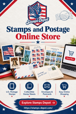 Stamps Depot: Your Trusted Stamps and Postage Online Store