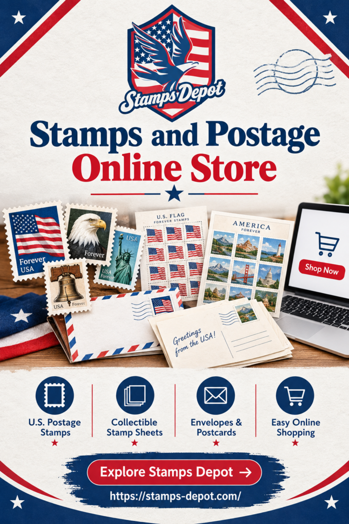 Stamps Depot: Your Trusted Stamps and Postage Online Store
