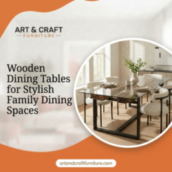 Wooden Dining Tables for Stylish Family Dining Spaces