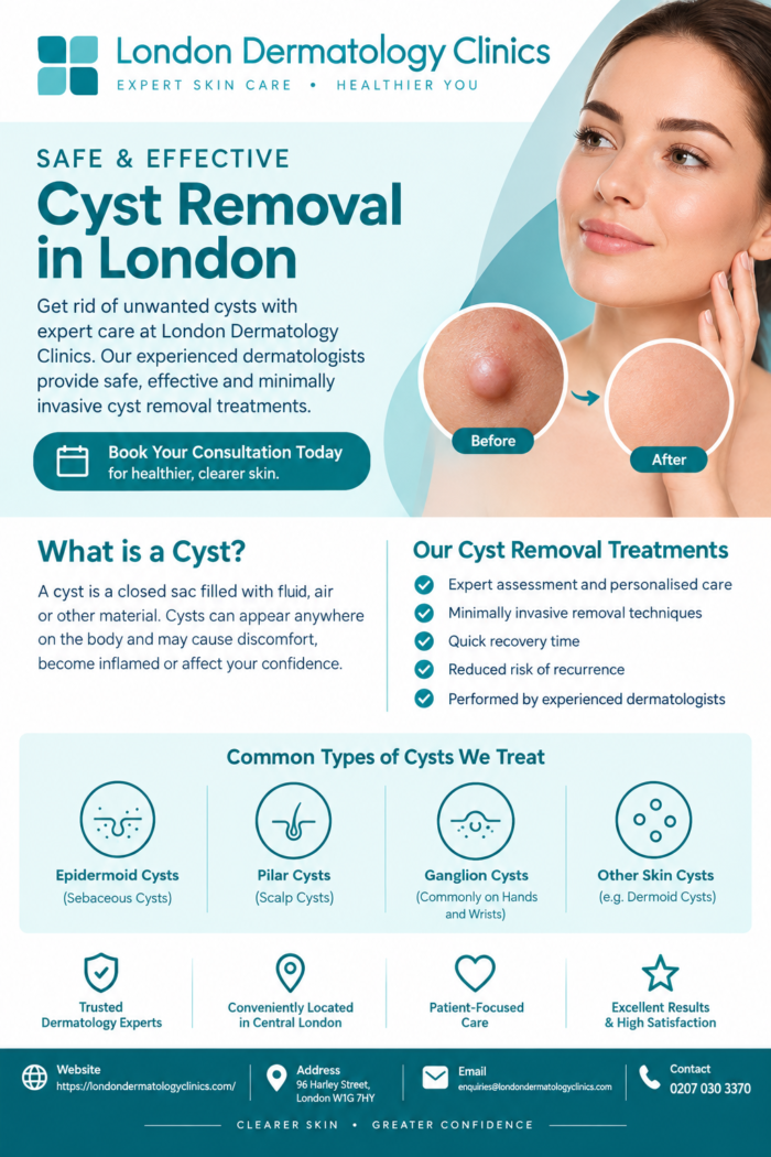 Cyst Removal London – London Dermatology Clinics