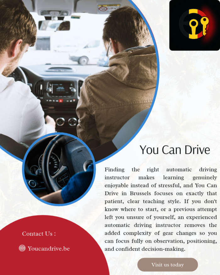 Driving Lessons in French Brussels | You Can Drive