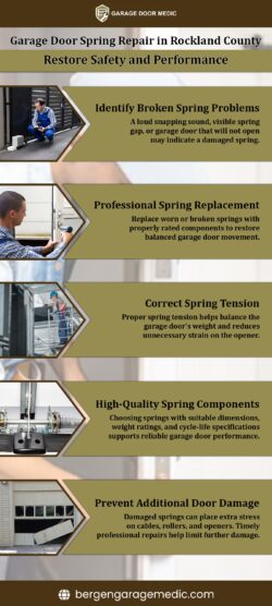 Garage Door Spring Repair in Rockland County – Restore Safety and Performance