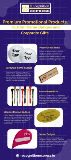Premium Promotional Products, Custom Name Badges and Corporate Gifts