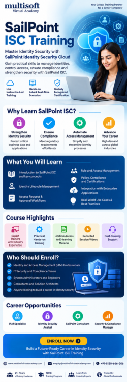SailPoint ISC Training | Master Identity Security with Multisoft Virtual Academy