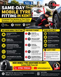 Same-Day Mobile Tyre Fitting in Kent: Convenient On-Site Service