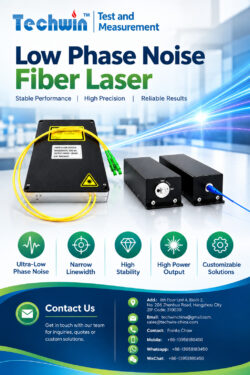 Low Phase Noise Fiber Laser for Precision Optical Applications