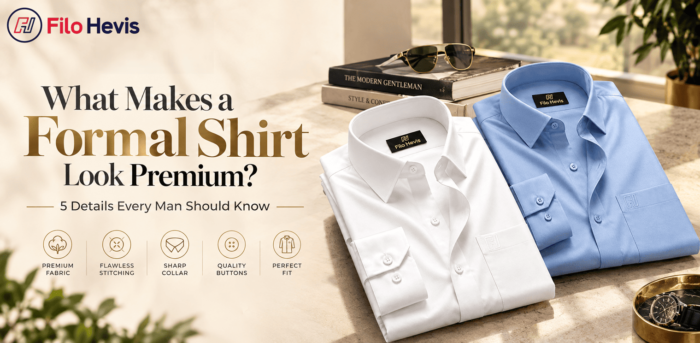 What Makes a Formal Shirt Look Premium? 5 Details Every Man Should Know